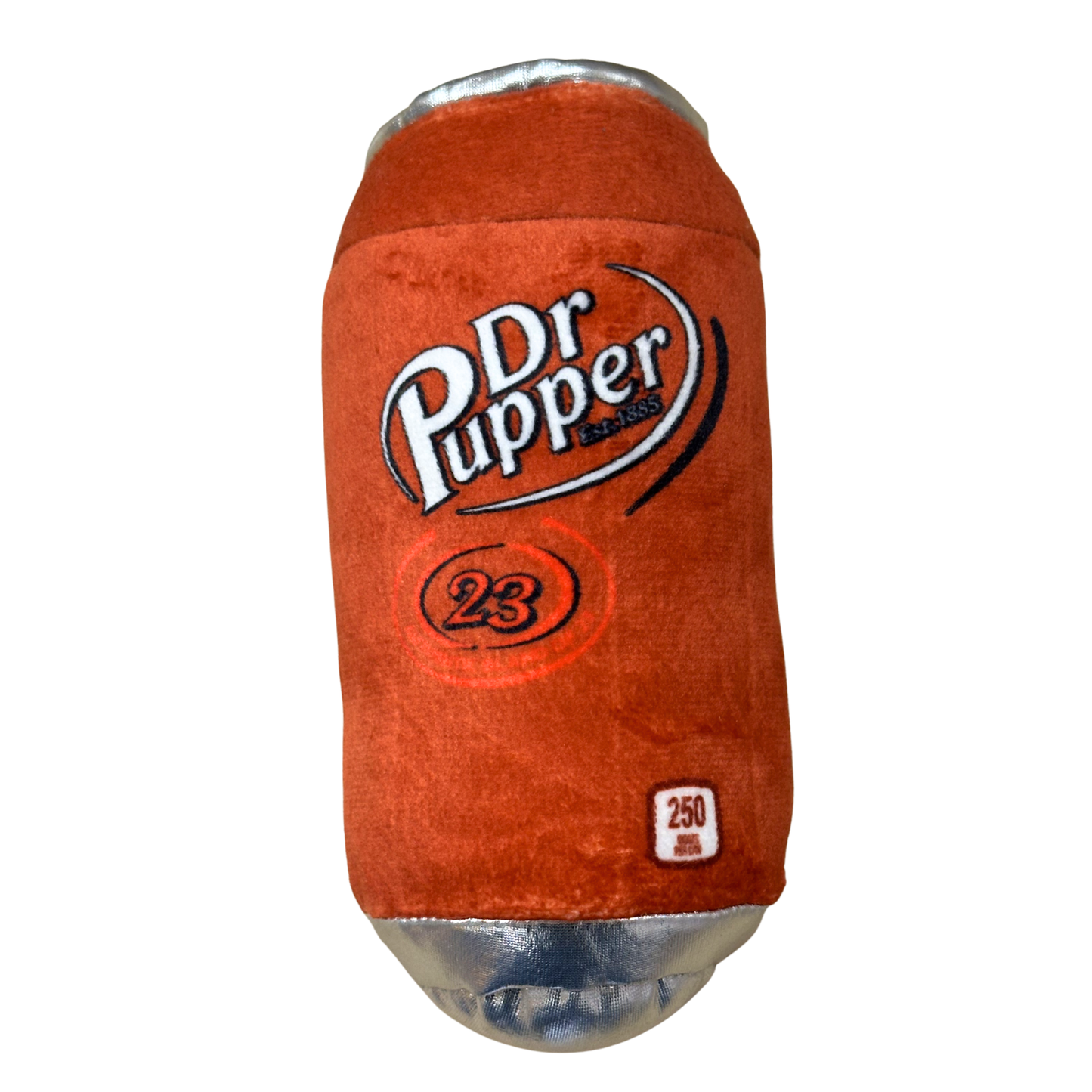 Soda Can Plush Dog Toy