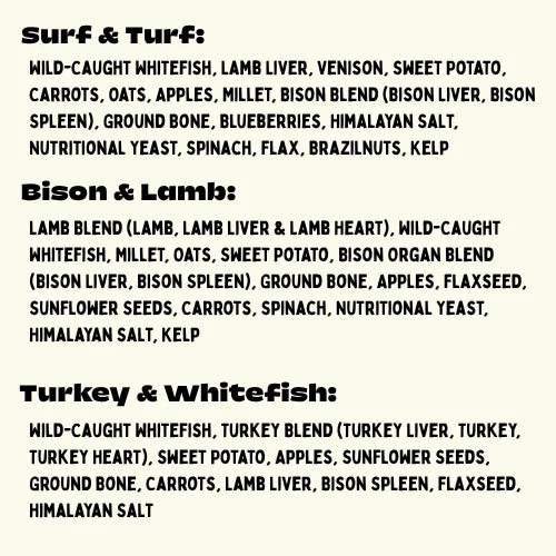 Bison & Lamb Air-Dried Dog Food