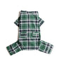 Green Plaid Flannel Pajamas