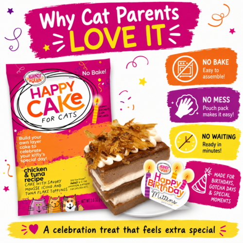 Happy Cakes for Cats