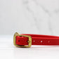 Cranberry Crush Biothane Collar