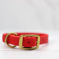 Cranberry Crush Biothane Collar