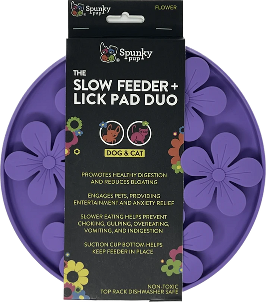 Slow Feeder - Lick Pad Combo