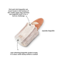 Baguette Dog Toy