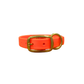 Neon Orange Waterproof Biothane Collar