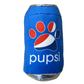 Soda Can Plush Dog Toy