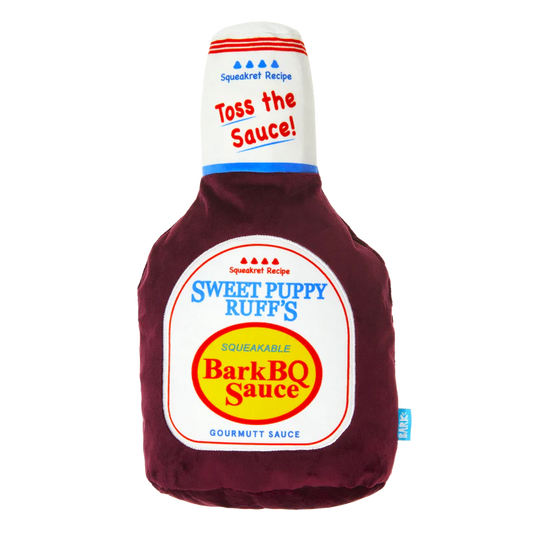 Big Dog BarkBQ Sauce Plush Toy