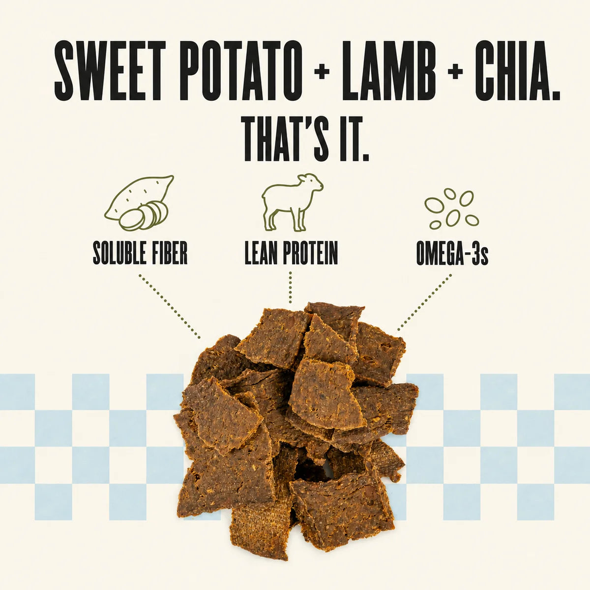Sweet Potato & Lamb Crisps