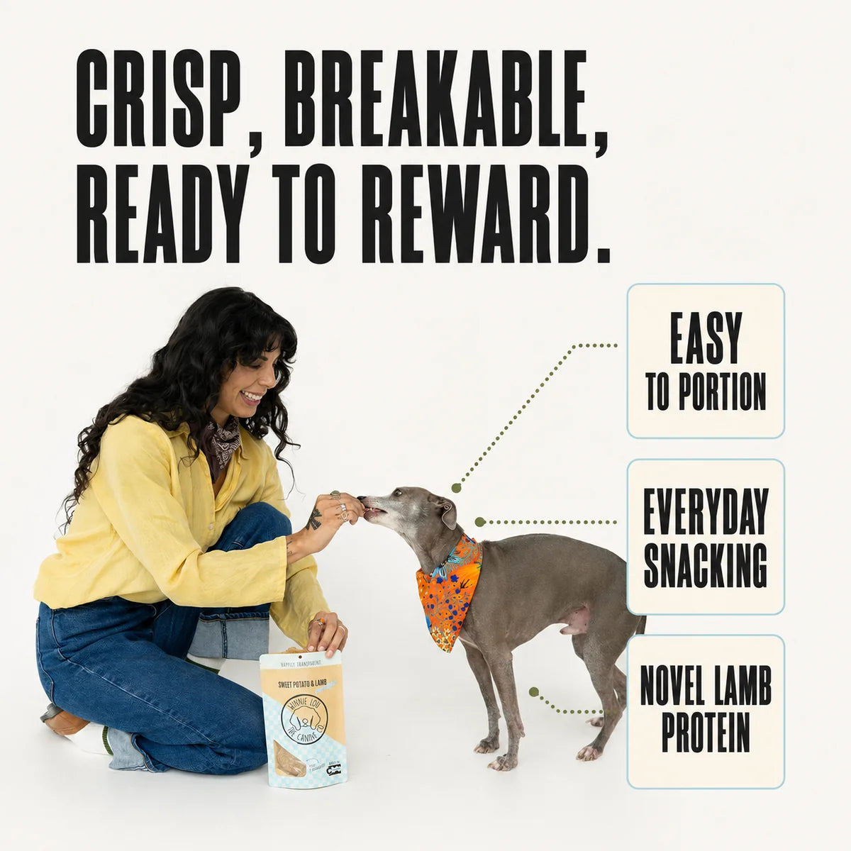 Sweet Potato & Lamb Crisps
