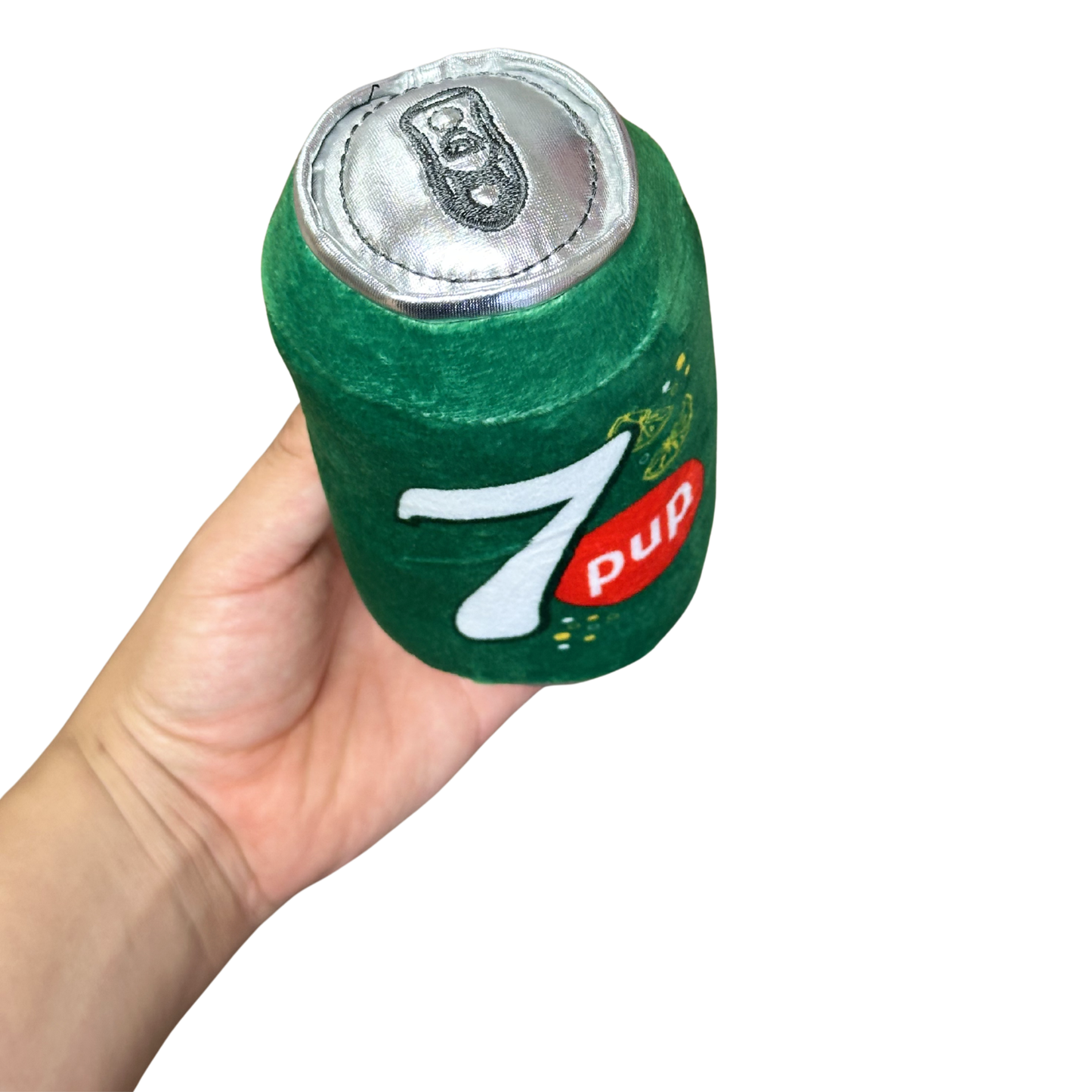 Soda Can Plush Dog Toy