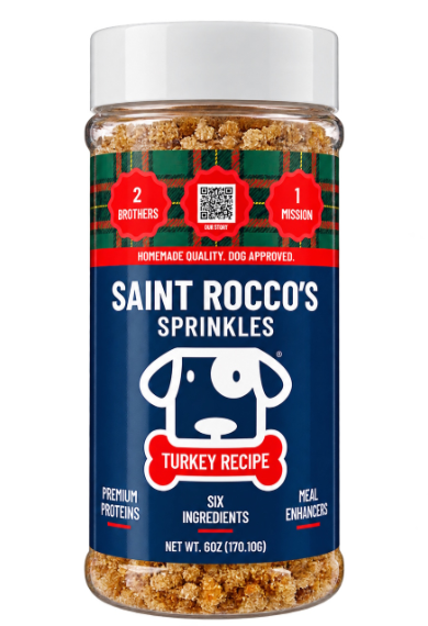 Saint Rocco's Turkey & Cranberry Sprinkles
