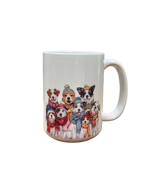 Winter Pups Mug