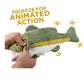 Stuffless Lizard Squeaker Dog Toy
