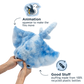 Animated Manta Ray Dog Toy