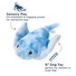 Animated Manta Ray Dog Toy