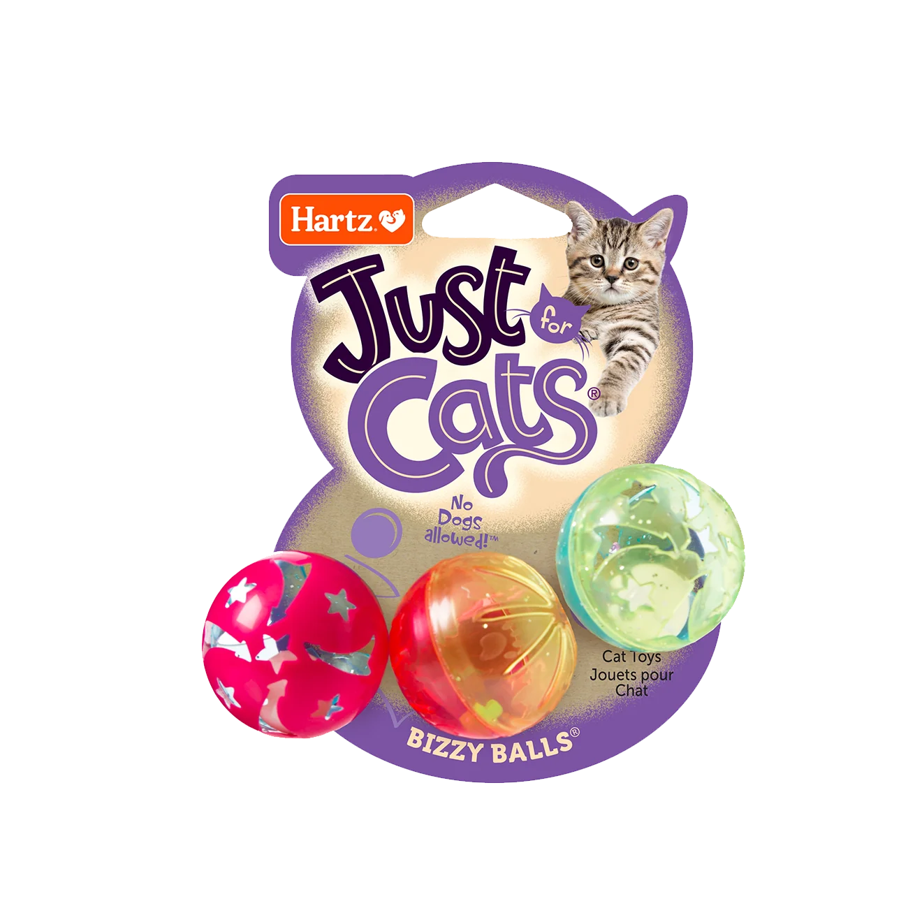 Hartz Bizzy Balls Cat Toy