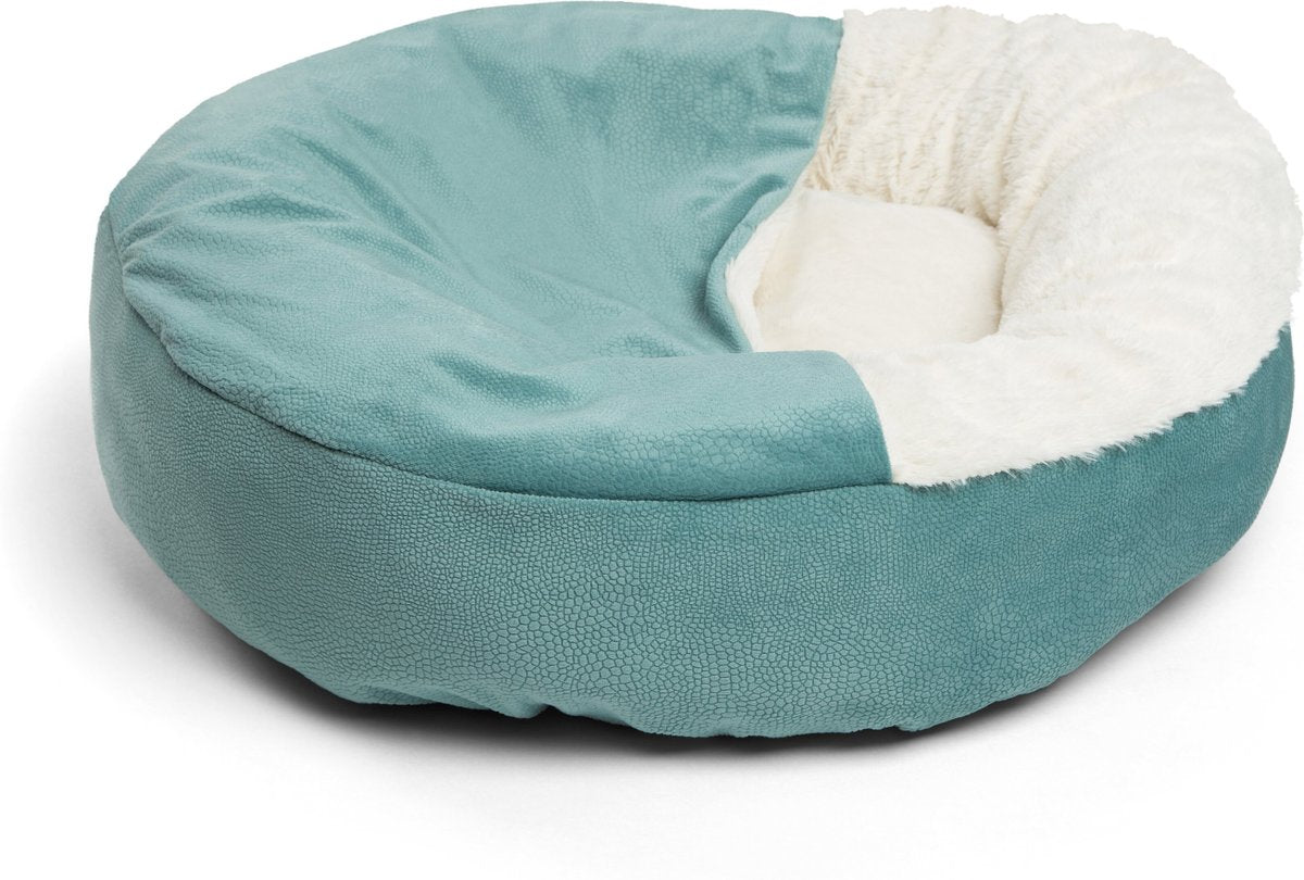 Burrow bud cozy cuddler pet bed best sale