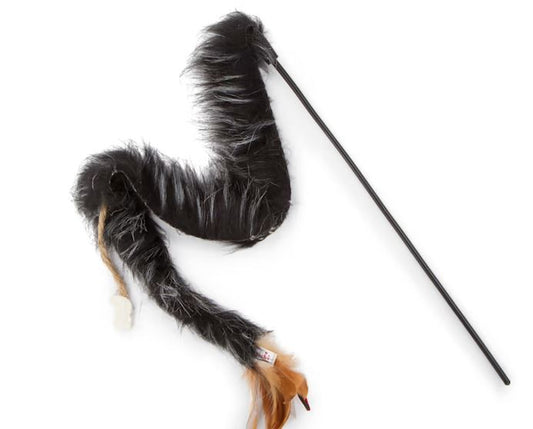 Black/Plume Crazy Wand Cat Toy