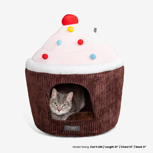 Cupcake Hut Pet Bed