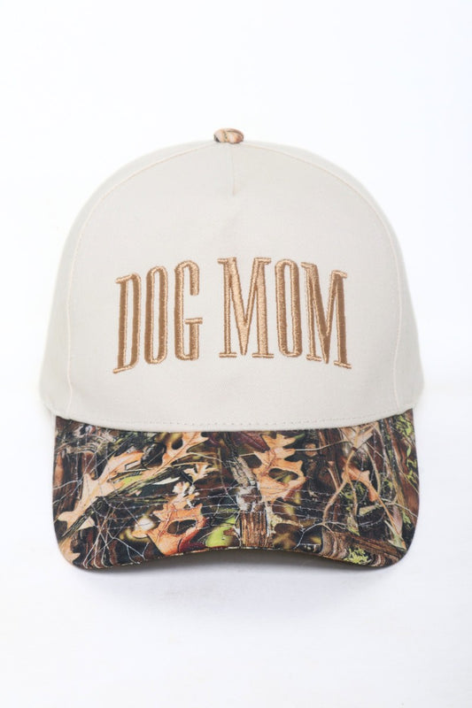 Camo Dog Mom Cap