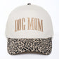 Leopard Dog Mom Cap