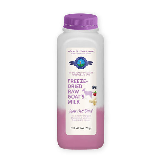 Freeze-Dried Raw Goat's Milk- Super Fruit Blend