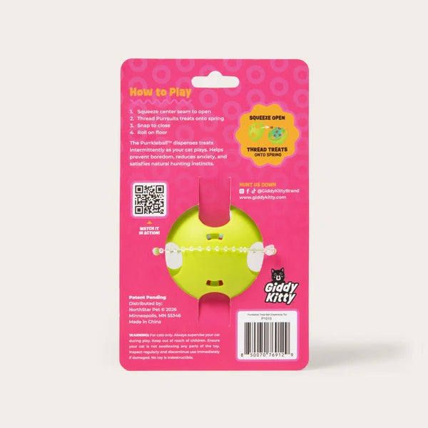 Purrkleball Treat Ball Cat Toy