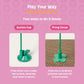 Springy Flower Cat Treat Toy