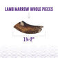 Lamb Marrow Whole Pieces Dog Treats