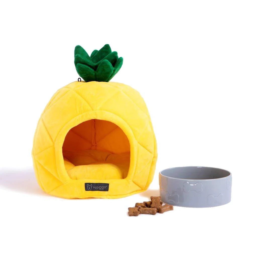 Pineapple Hut Pet Bed