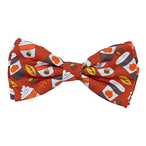 Pumpkin Spice Latte Bow Tie