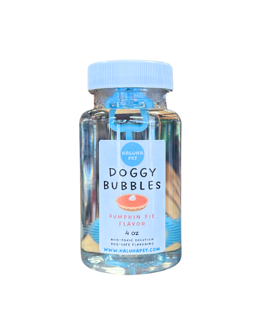 Pumpkin Pie Flavored Pet Bubbles