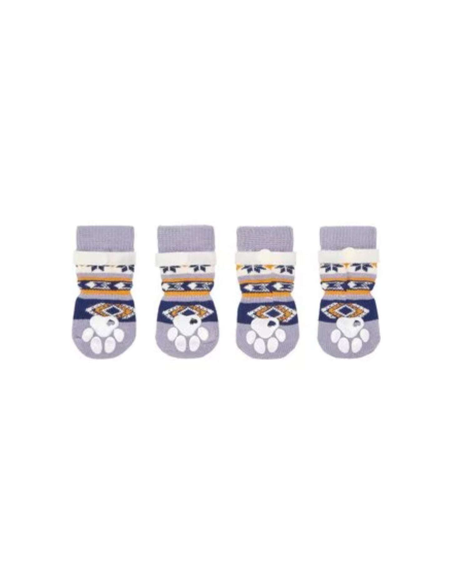 Boho Non-skid Dog Socks