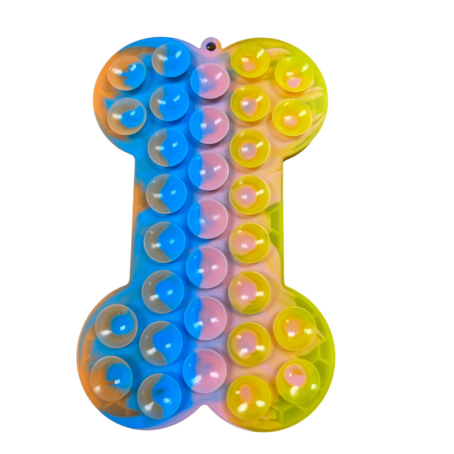 Rainbow Bone Lick Mat