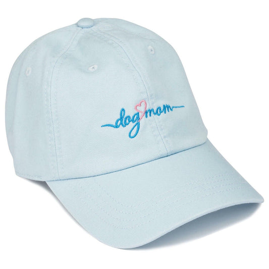 Dog Mom Hat Baby Blue