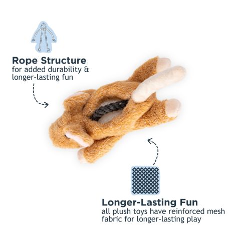 Stuffless Mouse Squeaker Dog Toy