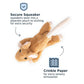 Stuffless Mouse Squeaker Dog Toy