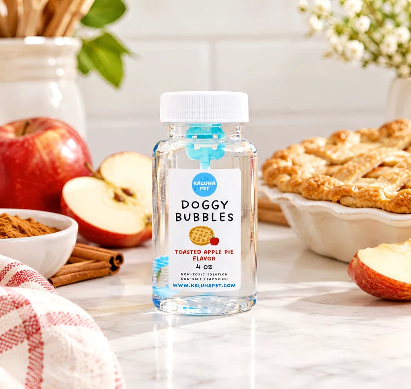 Toasted Apple Pie Flavored Pet Bubbles