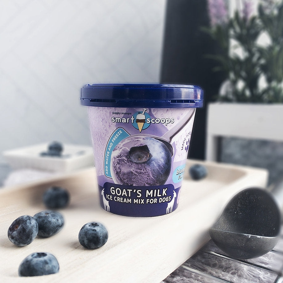 Blueberry Goat's Milk Ice Cream Mix