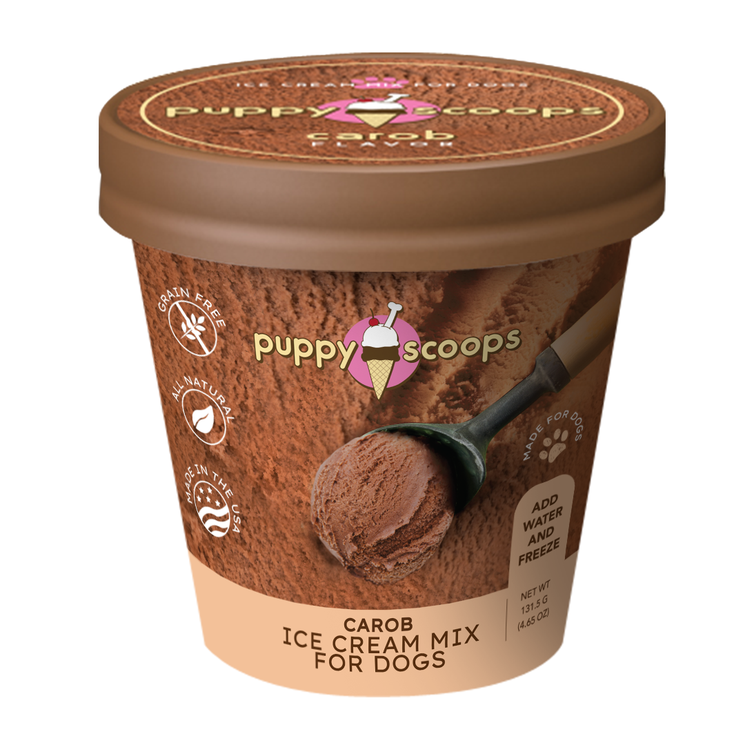 Carob - Puppy Scoops Ice Cream Mix
