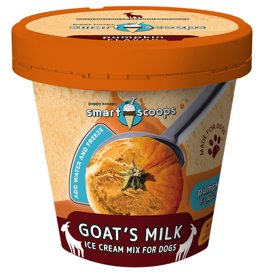 Pumpkin Goat's Milk Ice Cream Mix