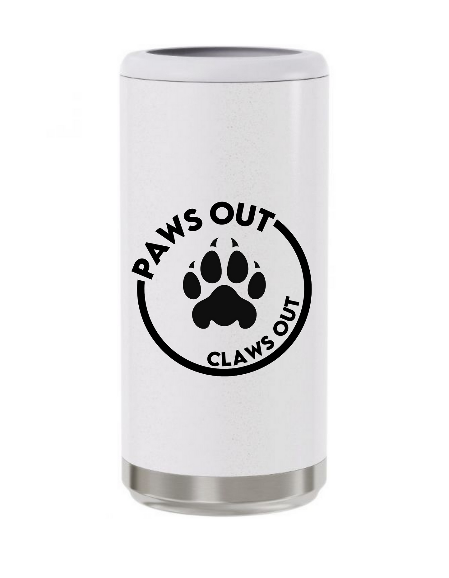 Moon Rock Paws Out Koozie