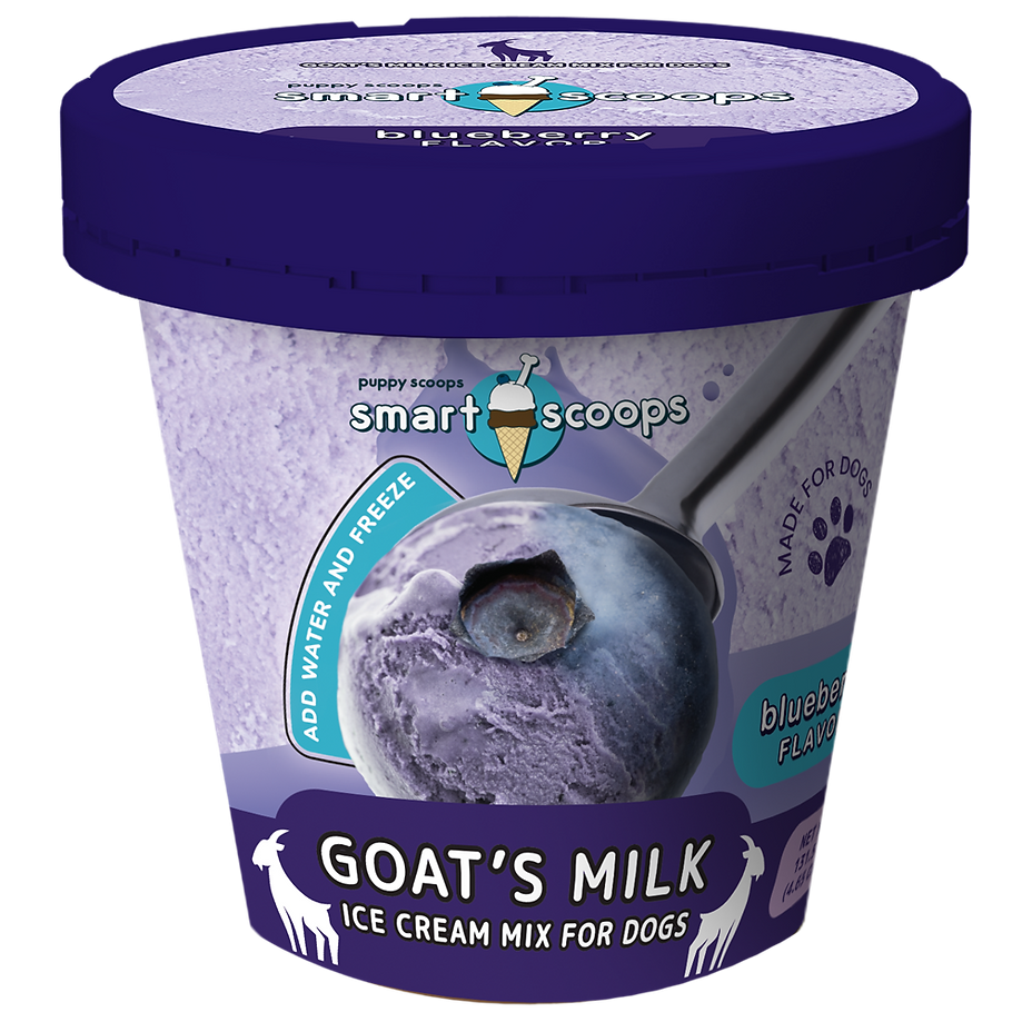 Blueberry Goat's Milk Ice Cream Mix