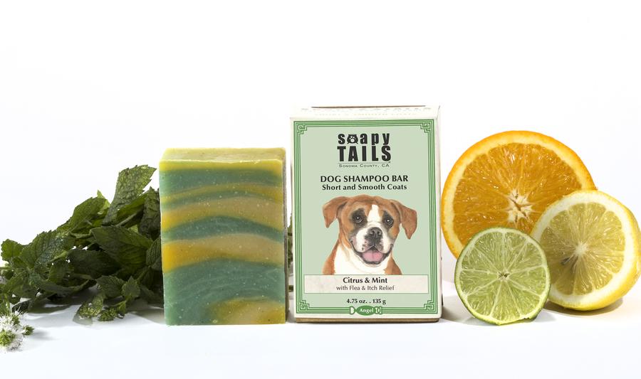 Citrus & Mint - Short & Smooth Coat Shampoo Bar