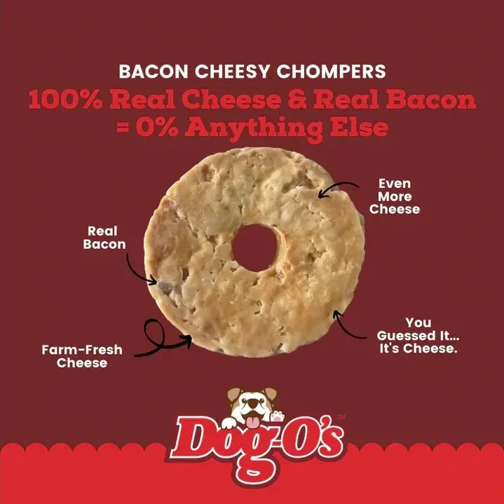 Dog-O's Cheesy Chompers w/ Bacon