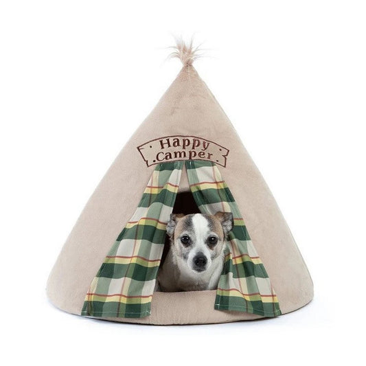 Happy Camper Hut Pet Bed