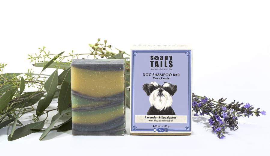 Lavender & Eucalyptus - Wiry Coat Shampoo bar 4.75oz